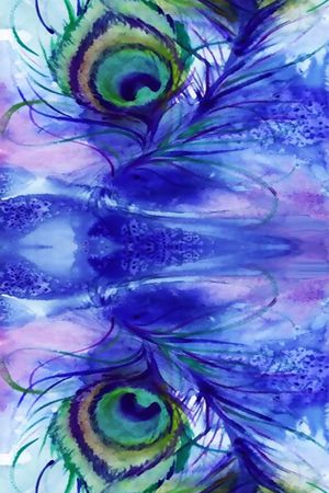 定位 对称 丝巾印花华亿平台图片