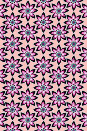 几何图形印花华亿平台图片