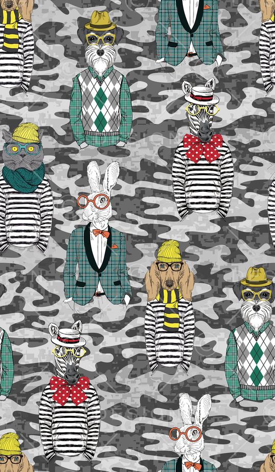 休闲时尚印花华亿平台图片