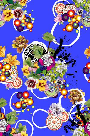 纯色底印花华亿平台图片