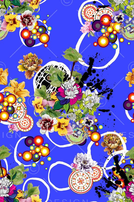 纯色底印花华亿平台图片