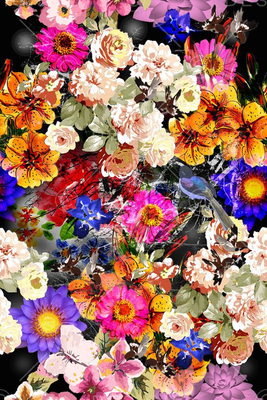 流行印花华亿平台图片