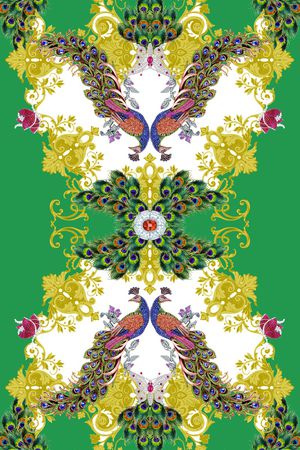 大牌风格印花华亿平台图片