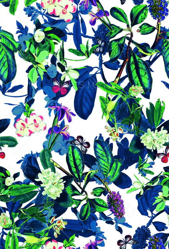 流行 时尚印花华亿平台图片