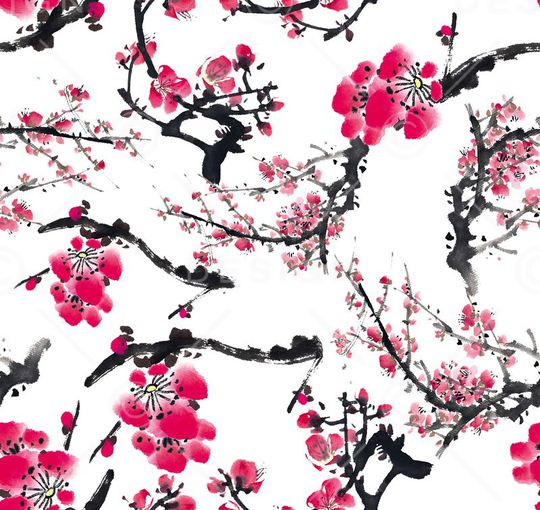 传统复古印花华亿平台图片