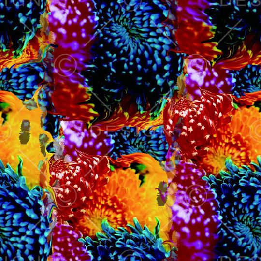 繁花印花华亿平台图片