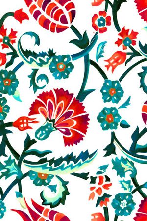 宫廷风印花华亿平台图片