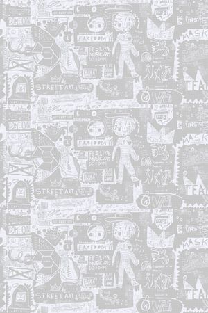 几何抽象印花华亿平台图片