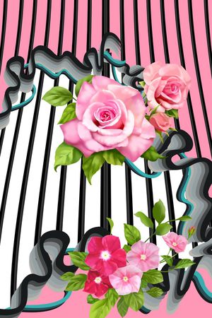 时尚大牌印花华亿平台图片