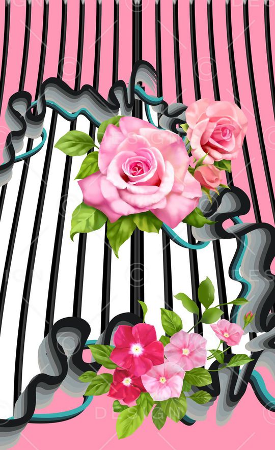 时尚大牌印花华亿平台图片