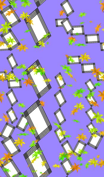 463137-枫叶格子绣