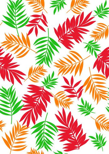 463140-时尚简单叶子