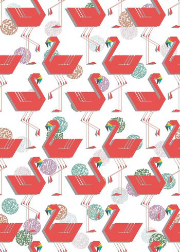 463142-波点天鹅时尚折纸清新华亿平台