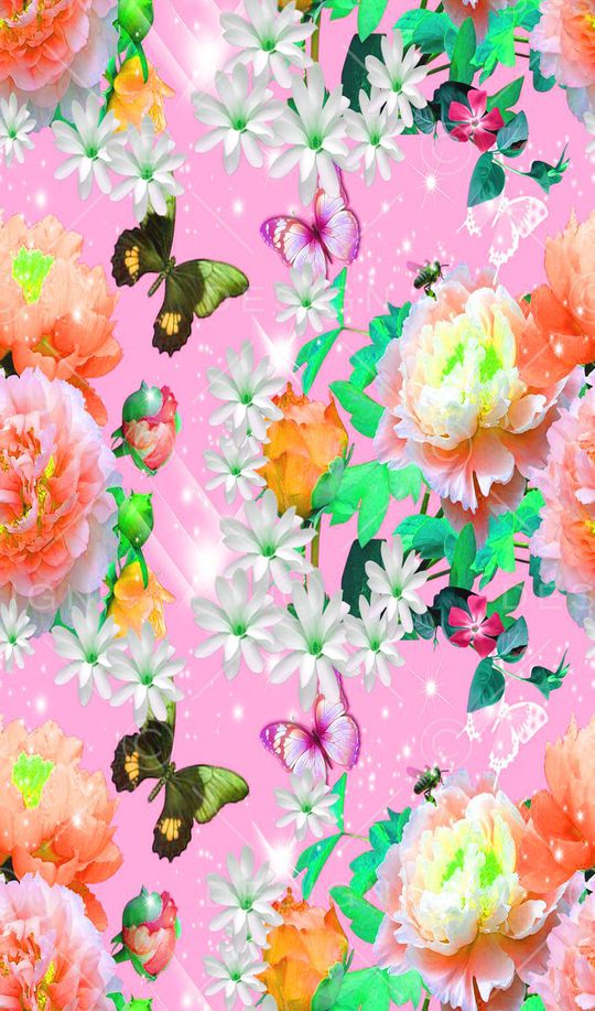 蝴蝶飞华印花华亿平台图片