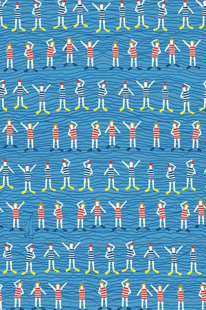 海军风印花华亿平台图片