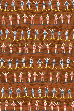 海军风印花华亿平台图片