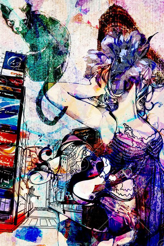 流行时尚印花华亿平台图片