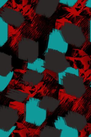 黑色底印花华亿平台图片