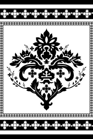 古典花纹印花华亿平台图片