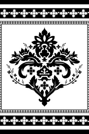 古典花纹印花华亿平台图片