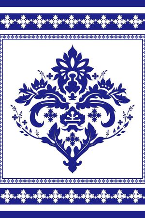 古典花纹印花华亿平台图片