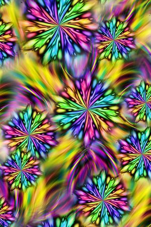 数码抽象印花华亿平台图片