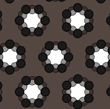 大几何印花华亿平台图片