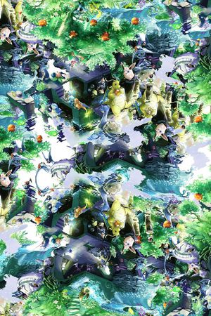 动物印花华亿平台图片