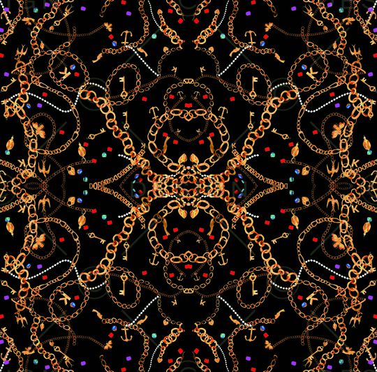 链子印花华亿平台图片