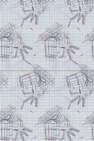 凌乱印花华亿平台图片