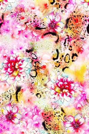 五彩印花华亿平台图片