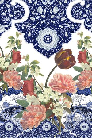 定位时尚印花华亿平台图片