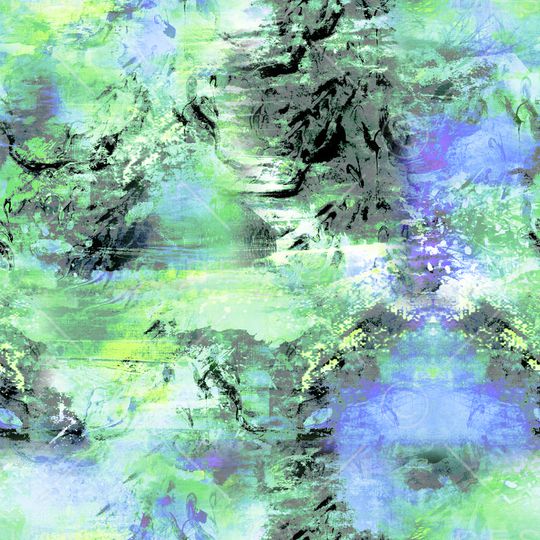 抽象图案印花华亿平台图片