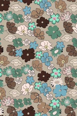 韩版小清新印花华亿平台图片