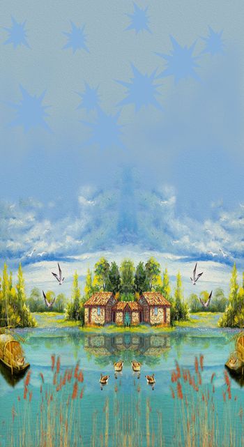 田园印花华亿平台图片