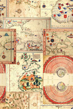 复古印花华亿平台图片