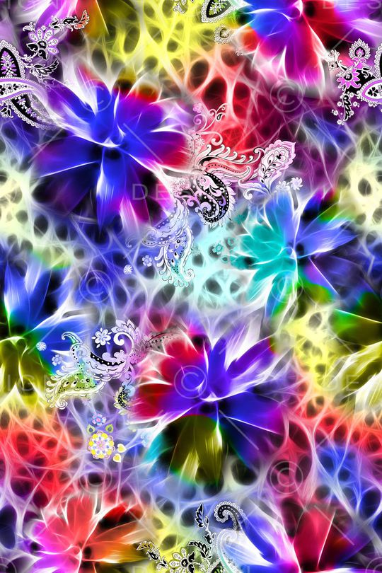 抽象印花华亿平台图片