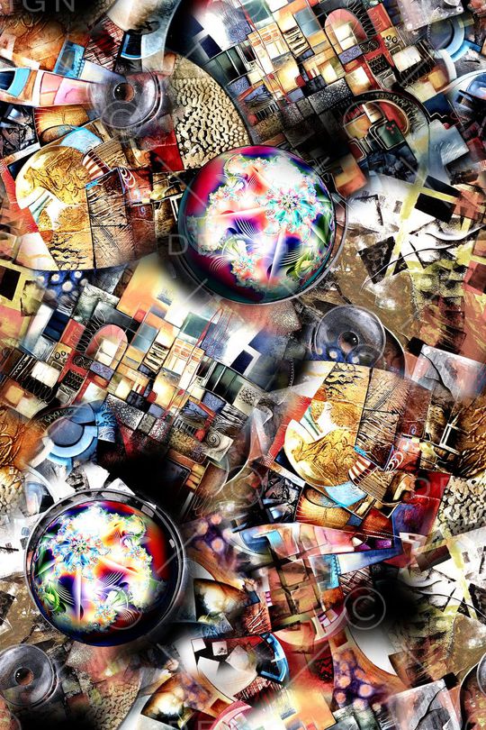 抽象印花华亿平台图片