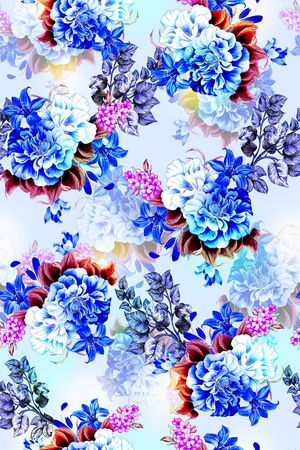 中国风印花华亿平台图片