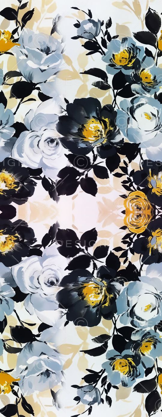 对称 围巾 丝巾印花华亿平台图片