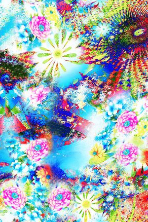 流行时尚印花华亿平台图片