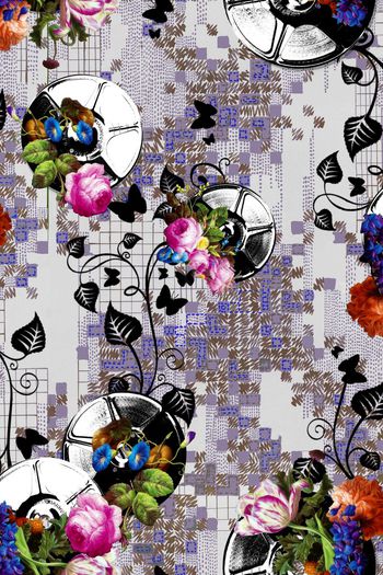 欧式印花华亿平台图片