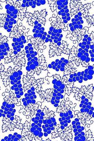 青花瓷印花华亿平台图片