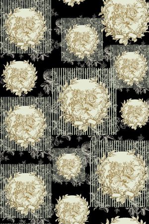 复古印花华亿平台图片