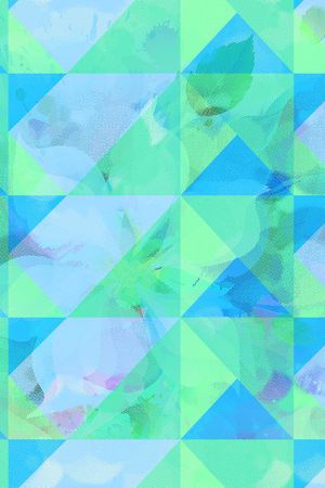 几何印花华亿平台图片