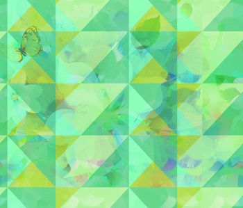 464094-几何彩色点子