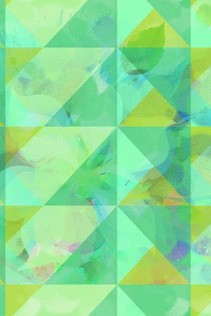 几何印花华亿平台图片