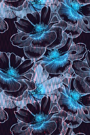 大牌 波普艺术印花华亿平台图片