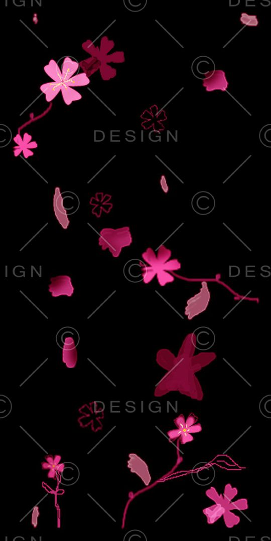 清新淡雅随意印花华亿平台图片