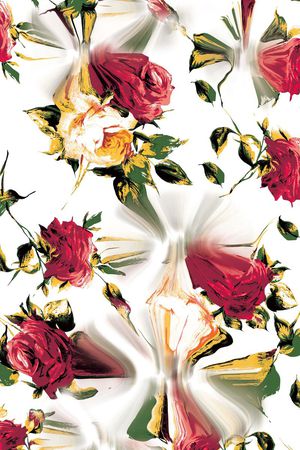 潮流大牌印花华亿平台图片